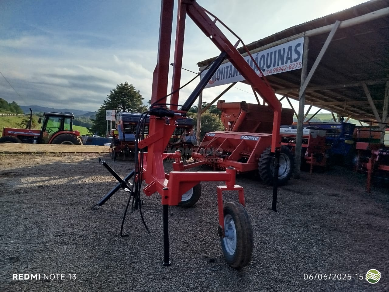 IMPLEMENTOS AGRICOLAS GUINCHO BIG BAG GUINCHO 2000 Kg Montano Máquinas Agrícolas LAGOA VERMELHA RIO GRANDE DO SUL RS